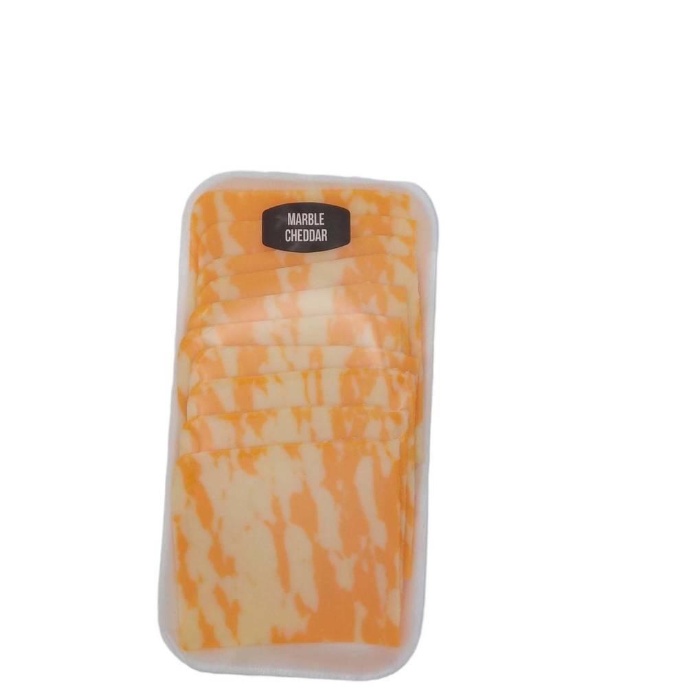 St. Albert Sliced Marble Cheddar