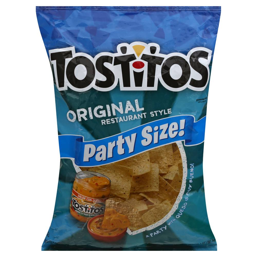 Tostitos Original Restaurant Style Party Size Tortilla Chips