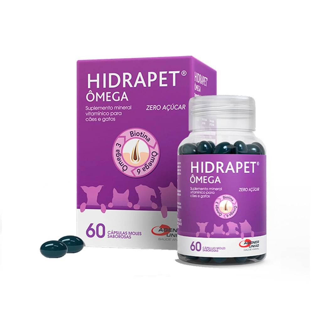 Agener União · Hidrapet omega ( zero açucar) (59 g)