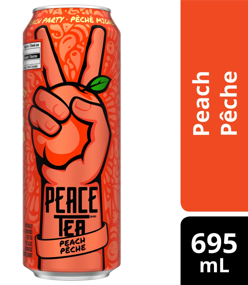 Peace Tea Ready To Drink Iced Tea, Peach (695 ml)