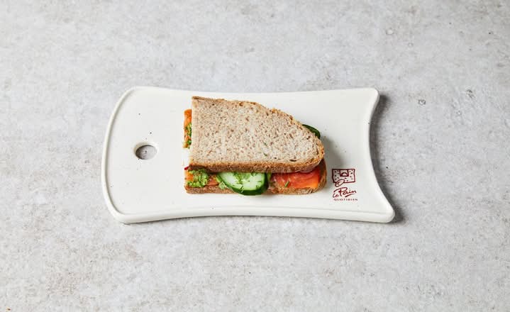 Gerookte Atlantische Zalm & Avocado Queen Size