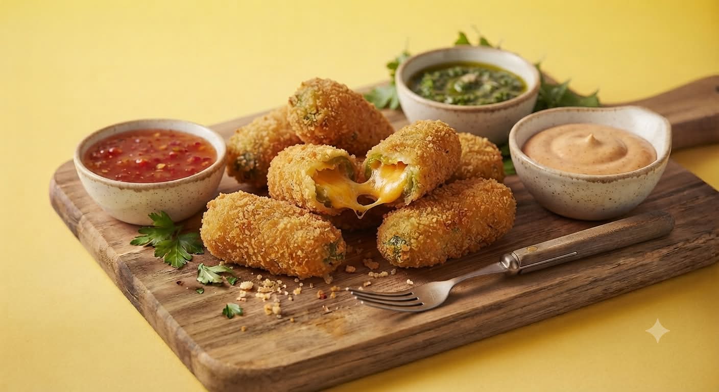 Jalapenos cheddar panes