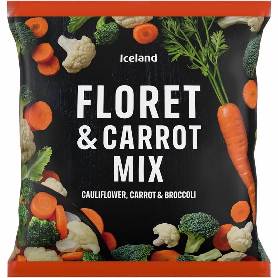 Iceland Floret and Carrot Mix (750g)