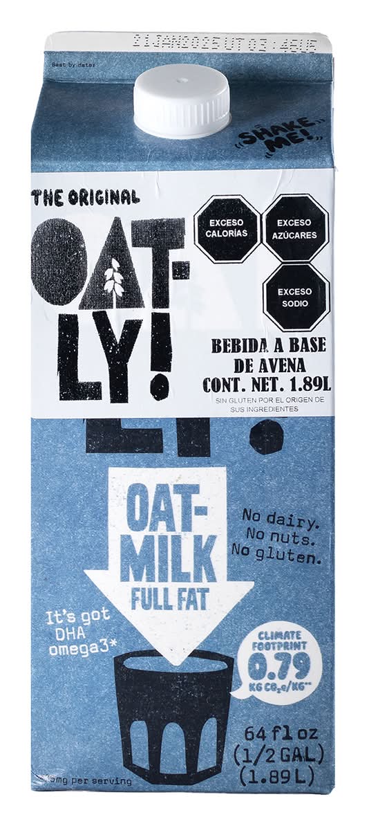 Oatly! · Leche de avena (1,89 L)