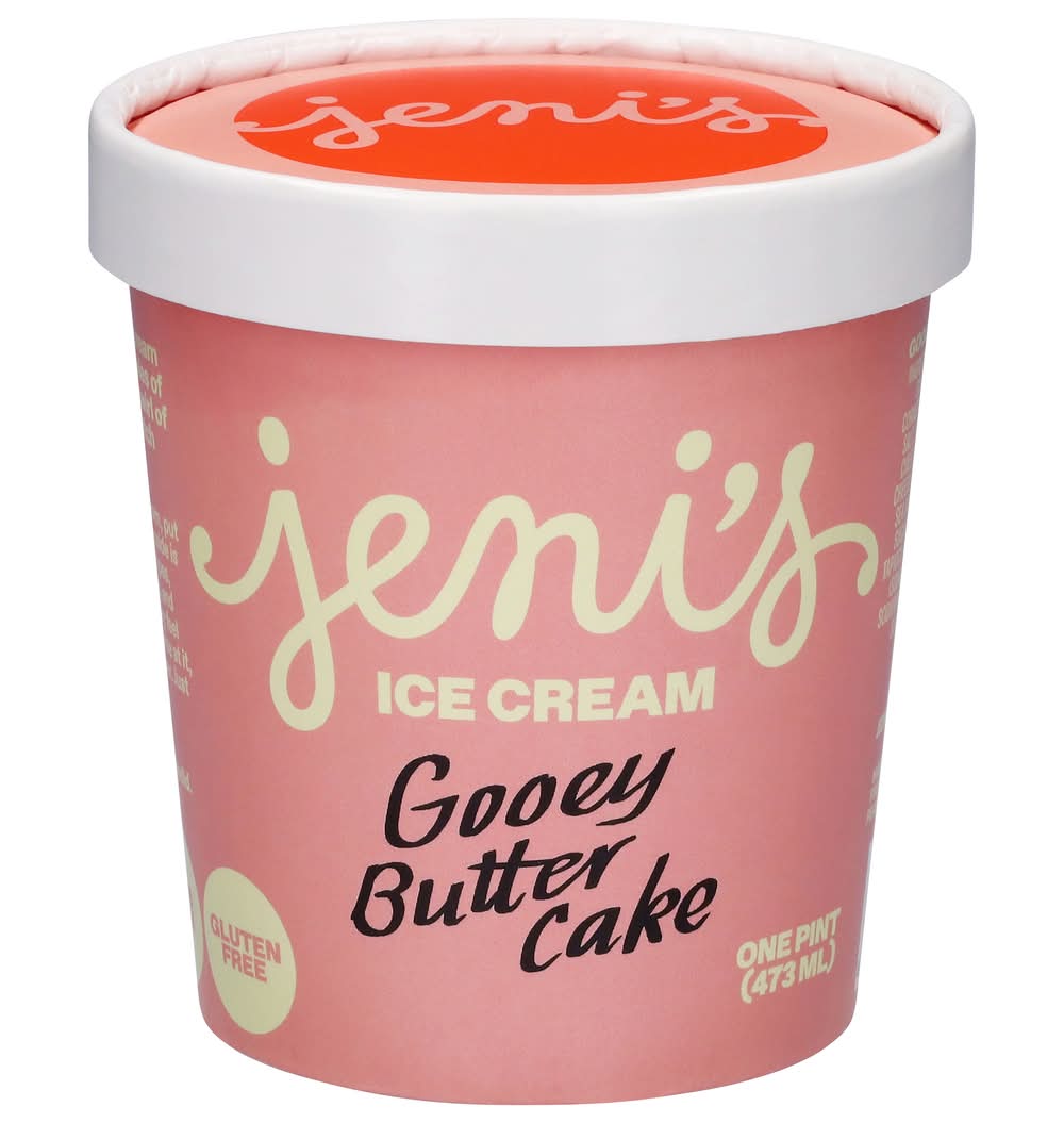 Jeni's Flavored Ice Cream, Gooey Butter Cake (1 pint)
