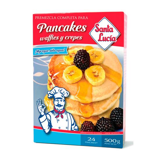 Premezcla Para Preaparción Pancakes Santa Lucía