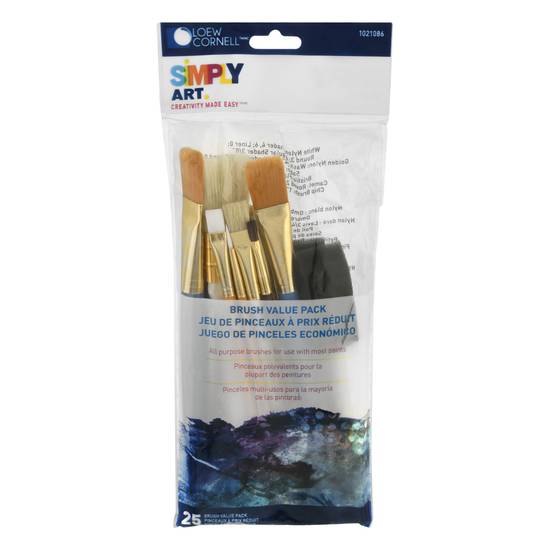 Simply Art Value pack Brush (25 ct)