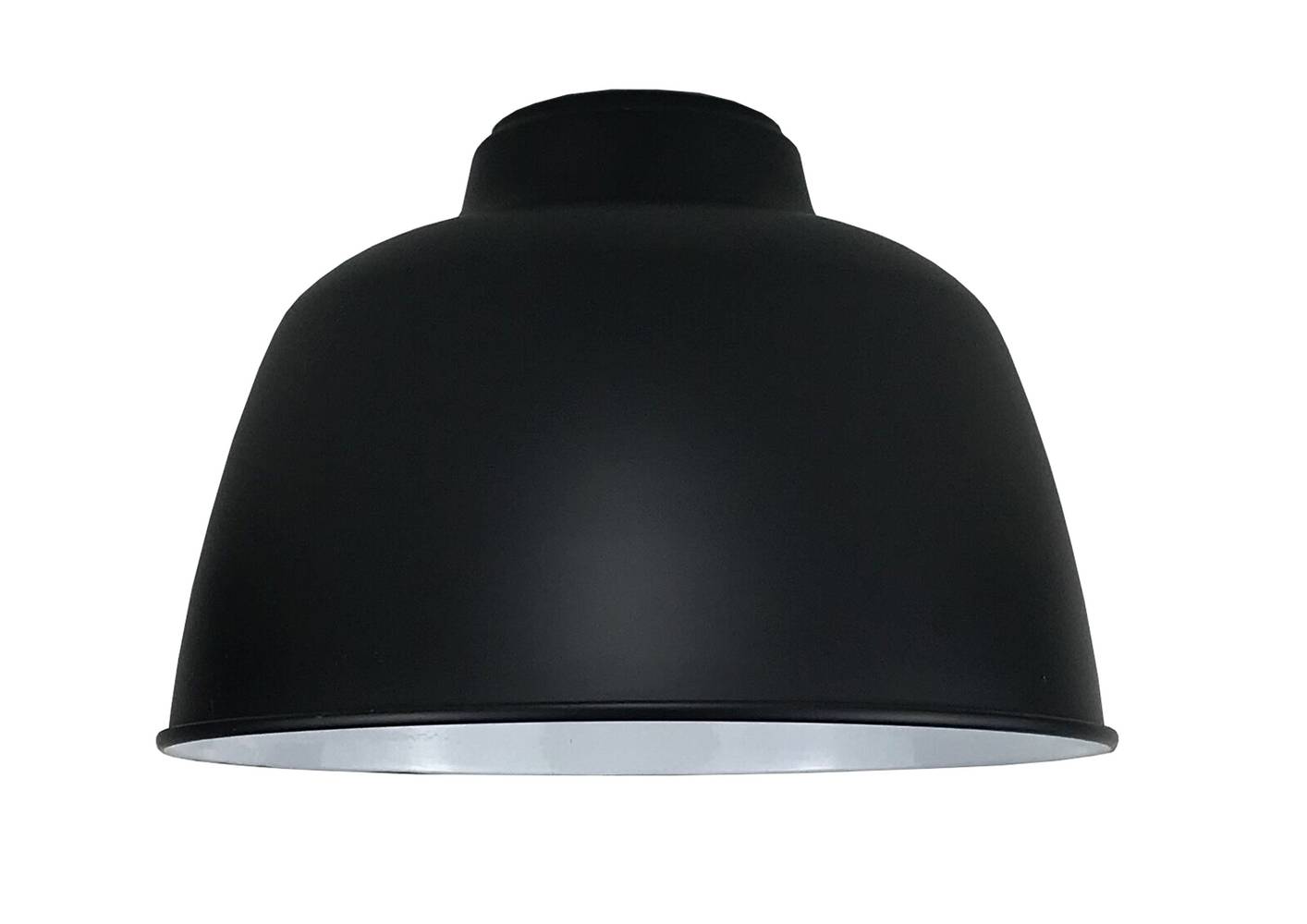 Style Selections 6-in x 8.75-in Bowl Black Pendant Light Shade with 2-1/4-in fitter | N293BKW