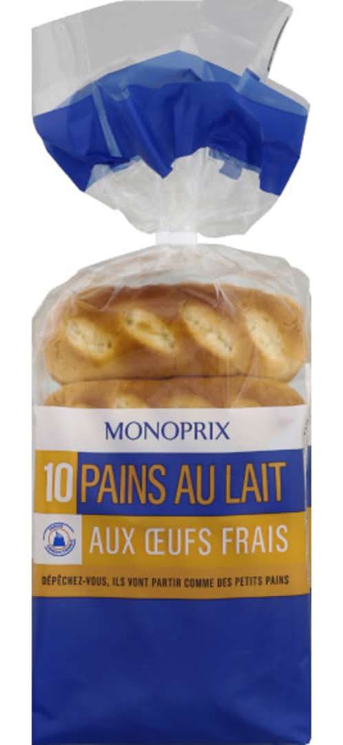 Monoprix - Pains au lait aux œufs frais (10)