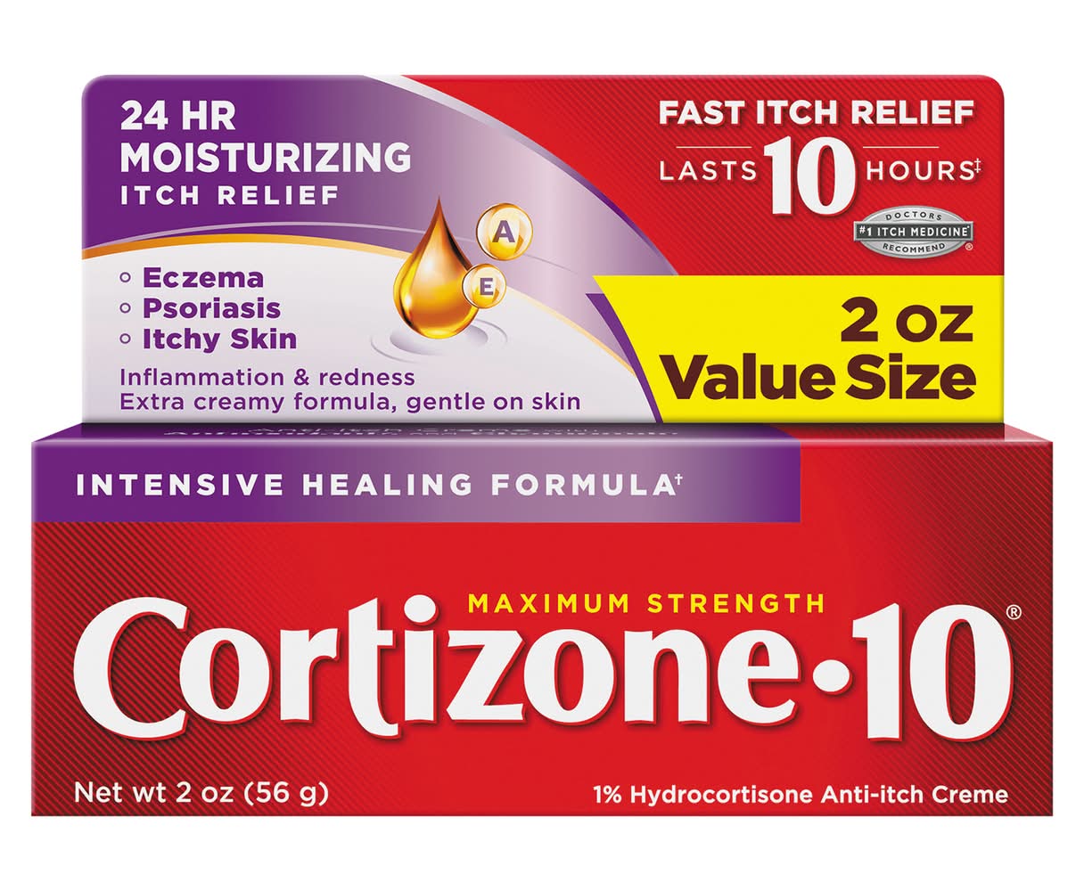 Cortizone-10 Intensive Healing Anti Itch Creme (2 oz)