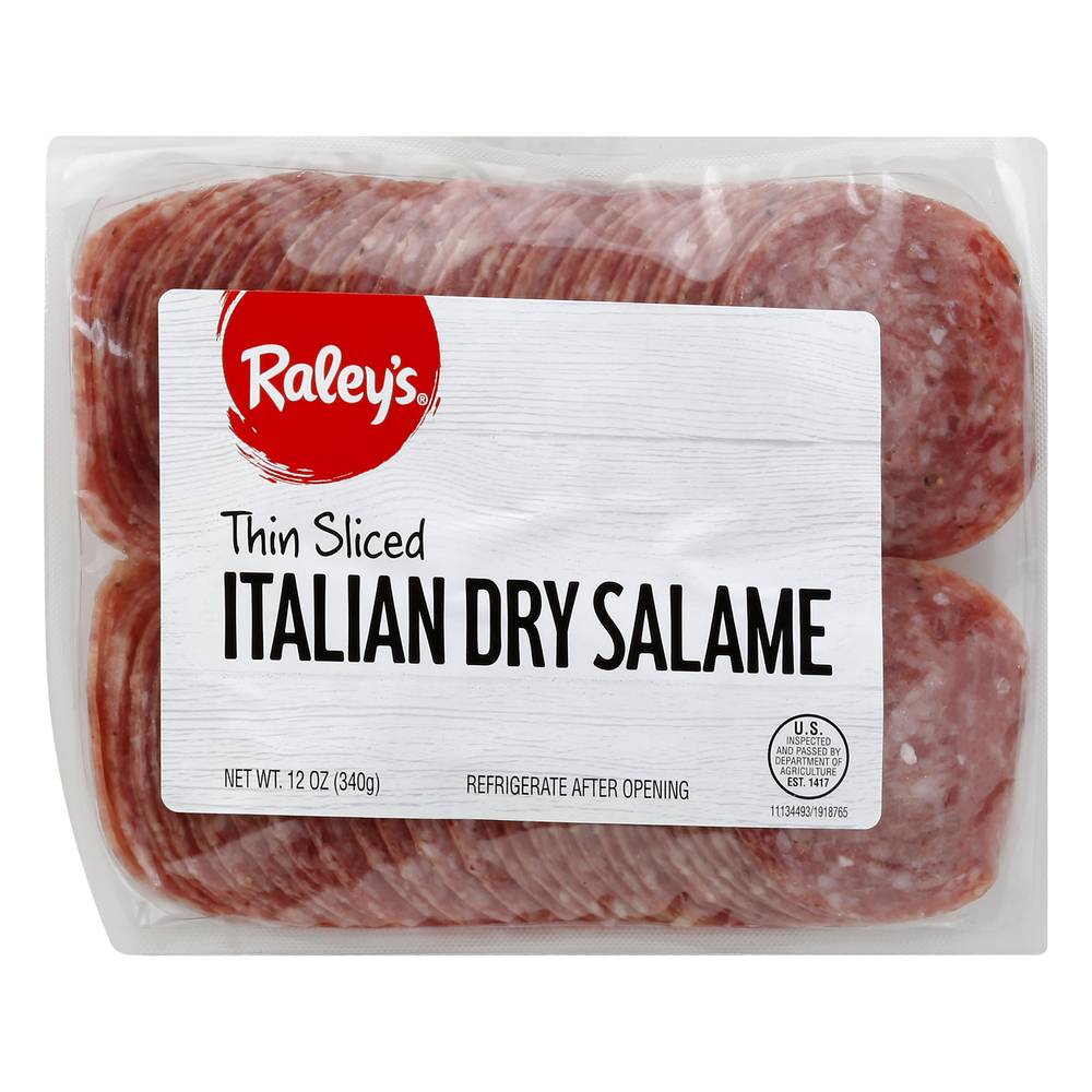 Raley's Thin Sliced Italian Dry Salame