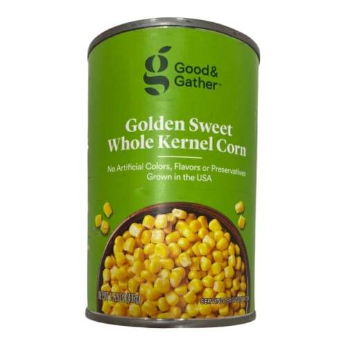 Good & Gather Golden Sweet Whole Kernel Corn (15.25 oz)