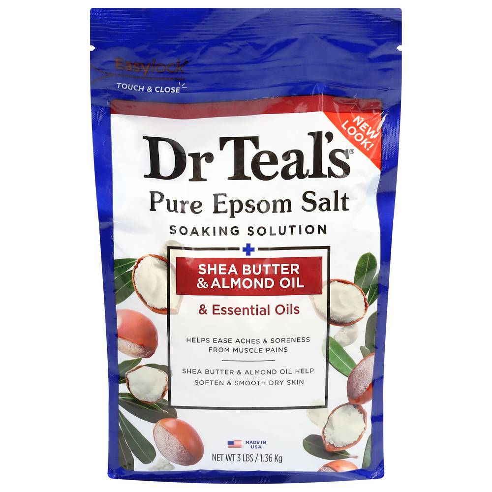 Dr Teal's Shea Butter & Almond Oil Pure Epsom Salt