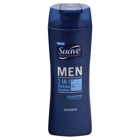 Suave Men 2-in-1 Ocean Charge Shampoo & Conditioner