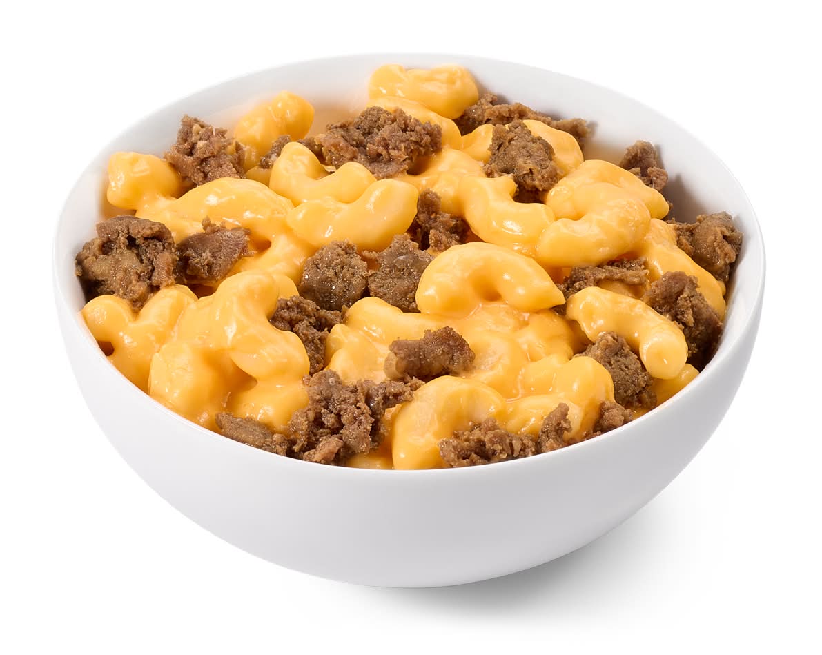 Cheesesteak Mac & Cheese Bowl