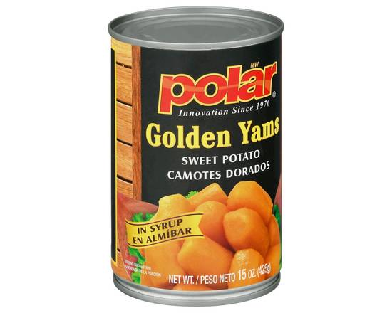 Polar · Golden Yams in Syrup (15 oz)