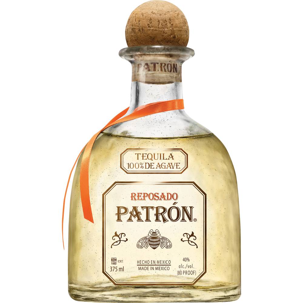 Patrón 100% De Agave Reposado Tequila (375 ml)