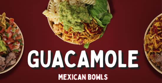 Guacamole Mexican Bowls