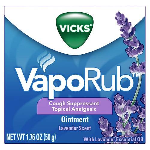 Vicks VapoRub Scented Cough Suppressant Lavender - 1.76 oz