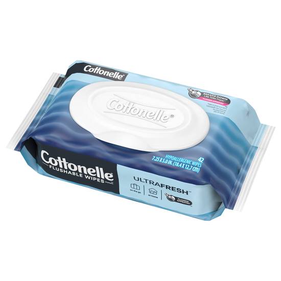 Cottonelle Ultrafresh Flushable Adult Wet Wipes