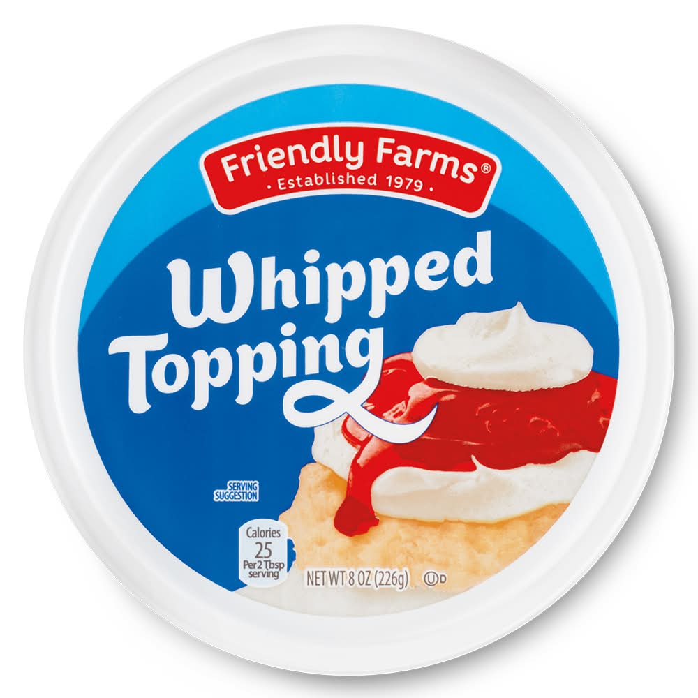 Friendly Farms Whipped Topping (8 oz)