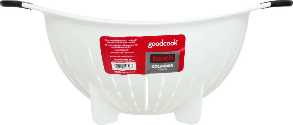 Goodcook Touch White Colander