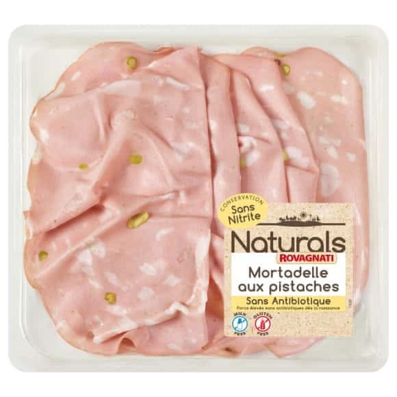 Rovagnati - Naturals mortadelle aux pistaches (90g)