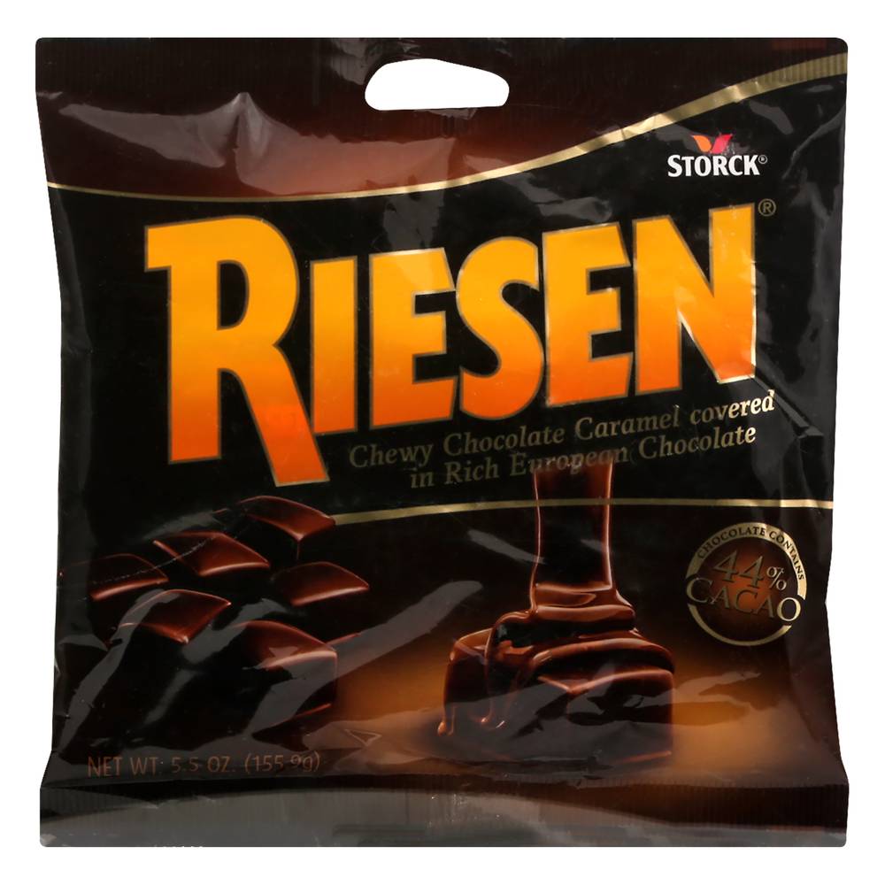 Riesen Chocolate Caramel Candy 44% Cacao (5.5 oz)