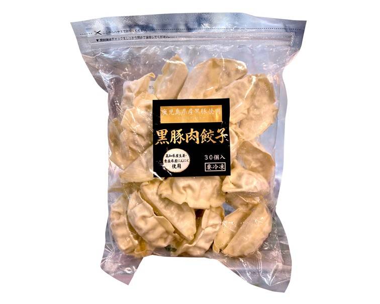 [冷凍]みまつ食品　黒豚肉餃子　30個入　J-855