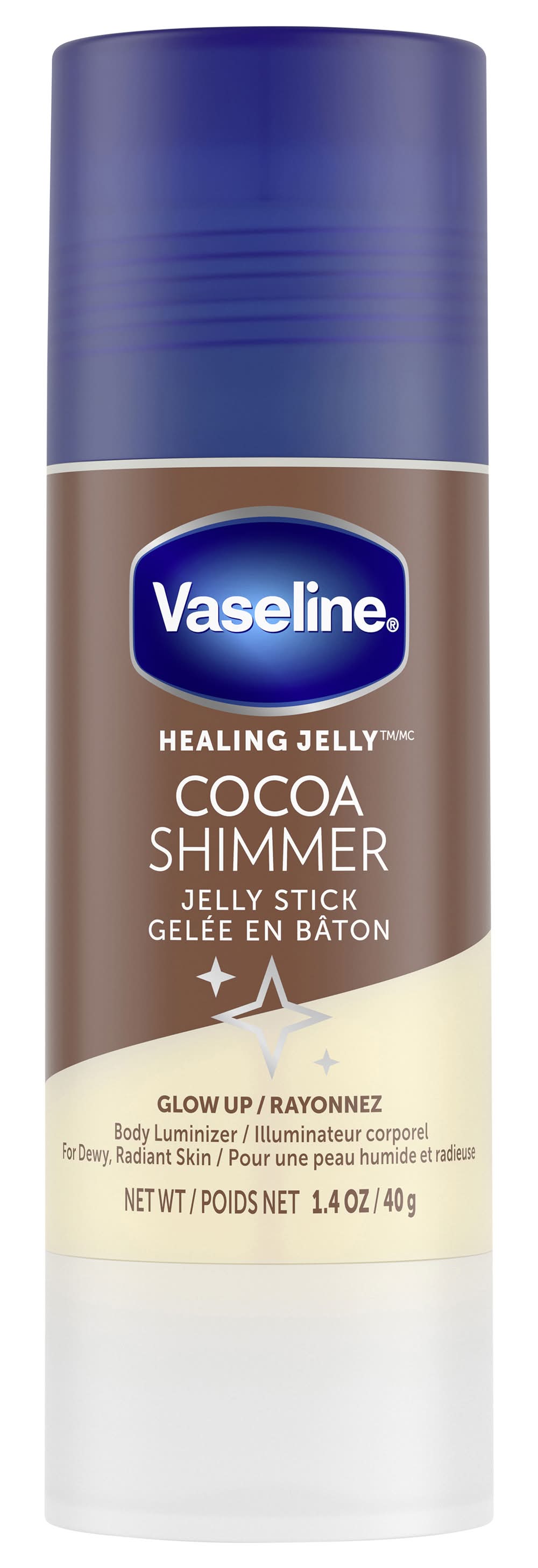 Vaseline Healing Jelly Cocoa Shimmer Cocoa Shimmer (1.4 oz)