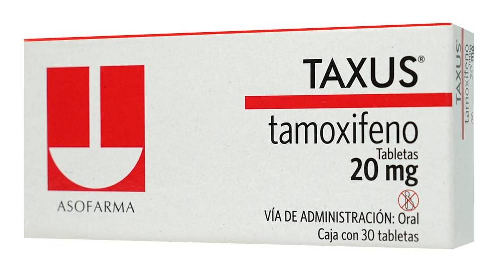 Taxus · Tamoxifeno 20 mg en tabletas (30 un)