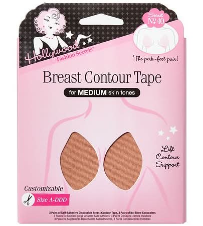 Hollywood Fashion Secrets Breast Contour Tape (3 ct)
