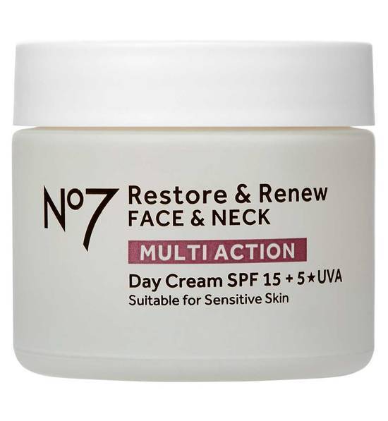 No7 Restore & Renew Face & Neck Multi Actionday Cream Spf15