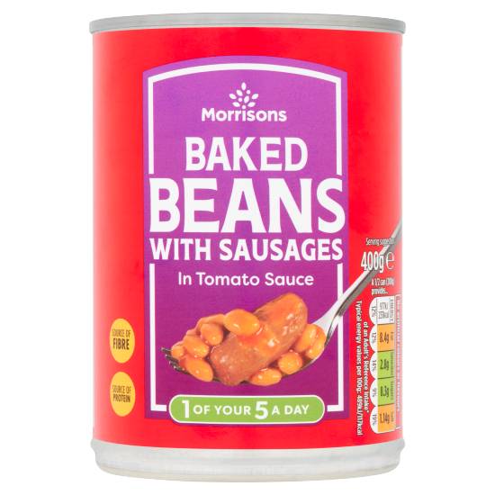 Morrisons Baked Beans With Sausages