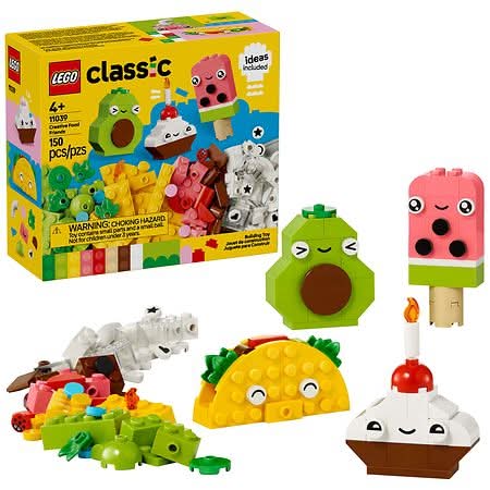 LEGO Classic Creative Food Friends Building Toy (150 ct)
