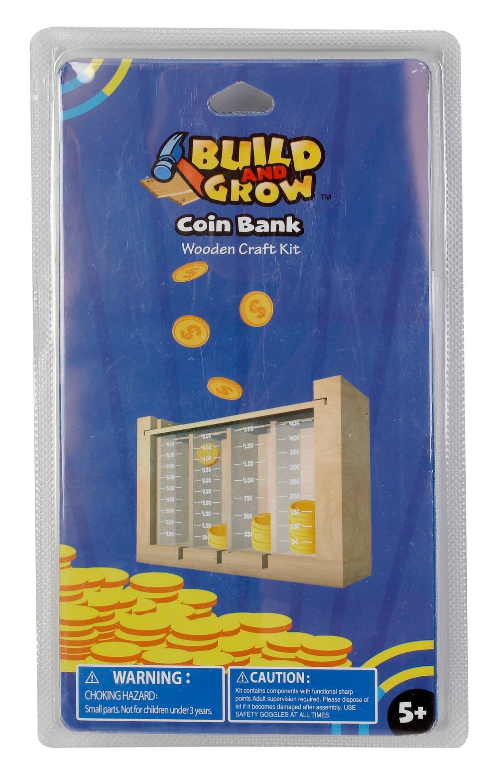 Build and Grow Coin Bank Kid's Project Kit | 62582