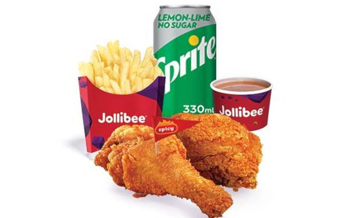 2pc Spicy Chickenjoy Meal
