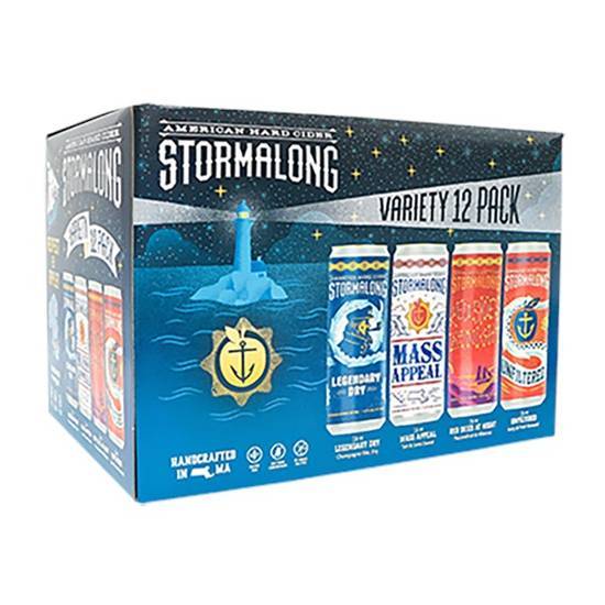 Stormalong Hard Cider Variety pack (12 x 12 fl oz)