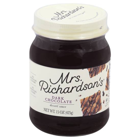 Mrs. Richardson's Dark Chocolate Dessert Sauce (15 oz)