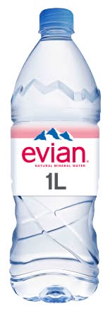 Evian Natural Mineral Water (1L)