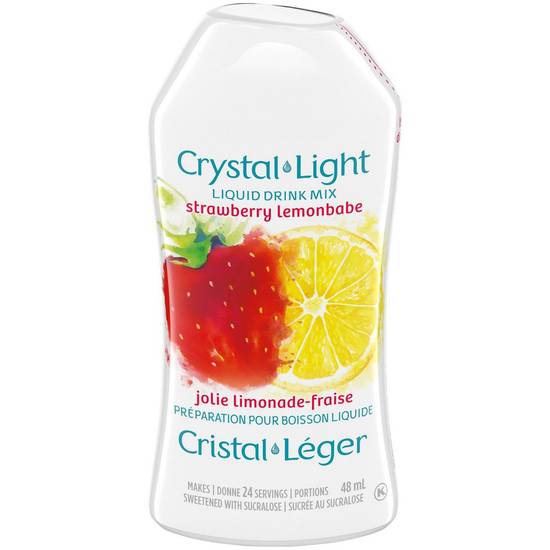 Crystal Light Strawberry Lemonbabe Liquid Drink Mix (48ml)