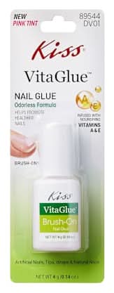 Kiss® VitaGlue™ Nail Glue 0.14oz