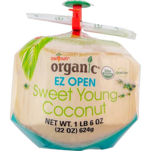 Organic EZ Open Sweet Young Coconut