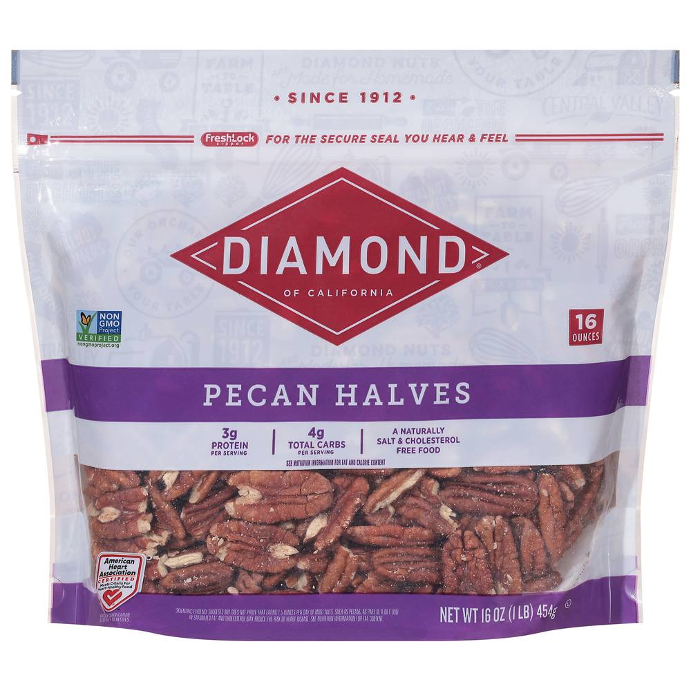 Diamond of California Pecan Halves (16 oz)