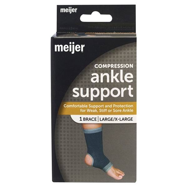 Meijer Compression Elastic Support Ankle Brace Large/X-Large (1 ct)