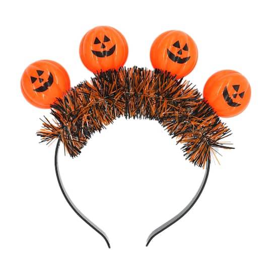 Adult Light Up Jack-O'-Lantern Headband By Celebrate It