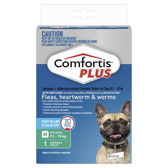 Pet supply on sale comfortis for dogs