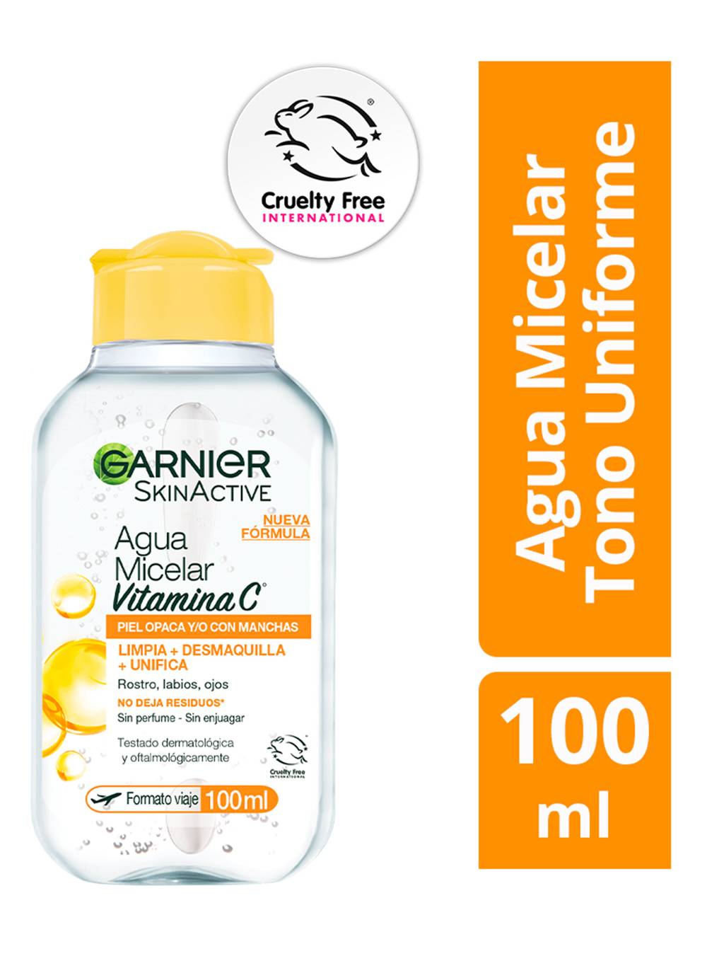 Garnier · Agua micelar express aclara (100 ml)