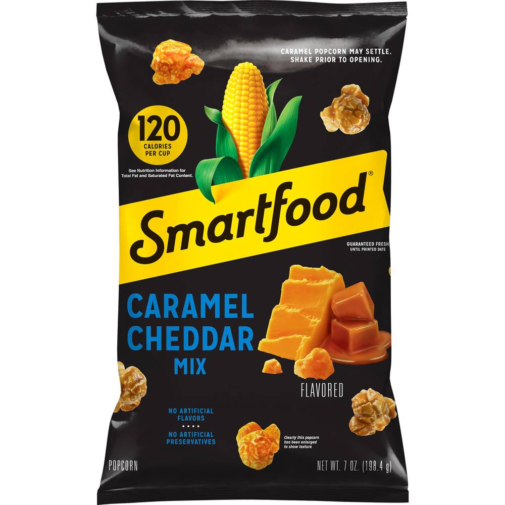 Smartfood Popcorn (caramel-cheddar)