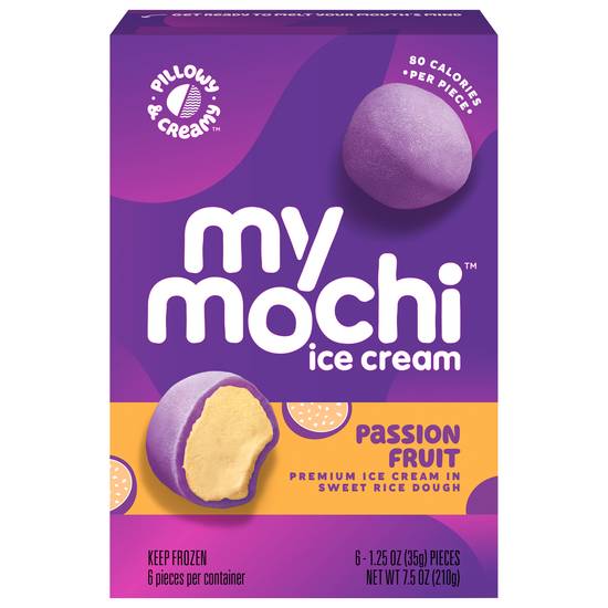 My/Mochi Passion Fruit Ice Cream